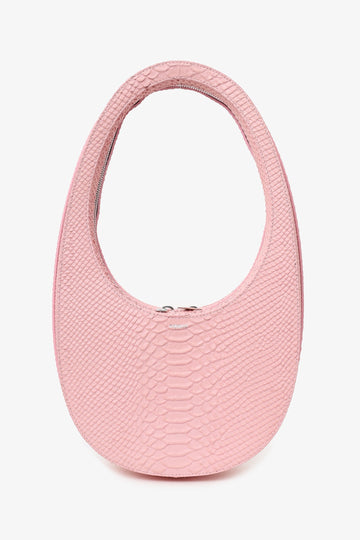 Coperni Pink Snakeskin EmboESed Leather Swipe Bag