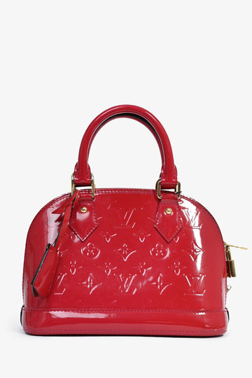 Louis Vuitton 2012 Burgundy Vernis Leather Brea GM Tote