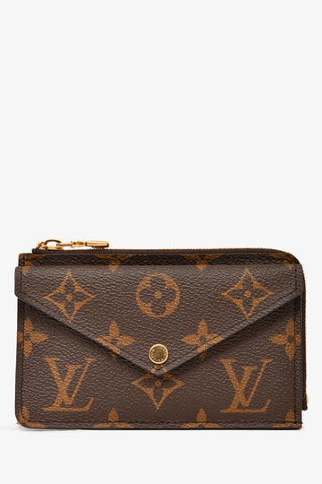 Louis Vuitton 2022 Brown Monogram RSSto Verso Card Holder