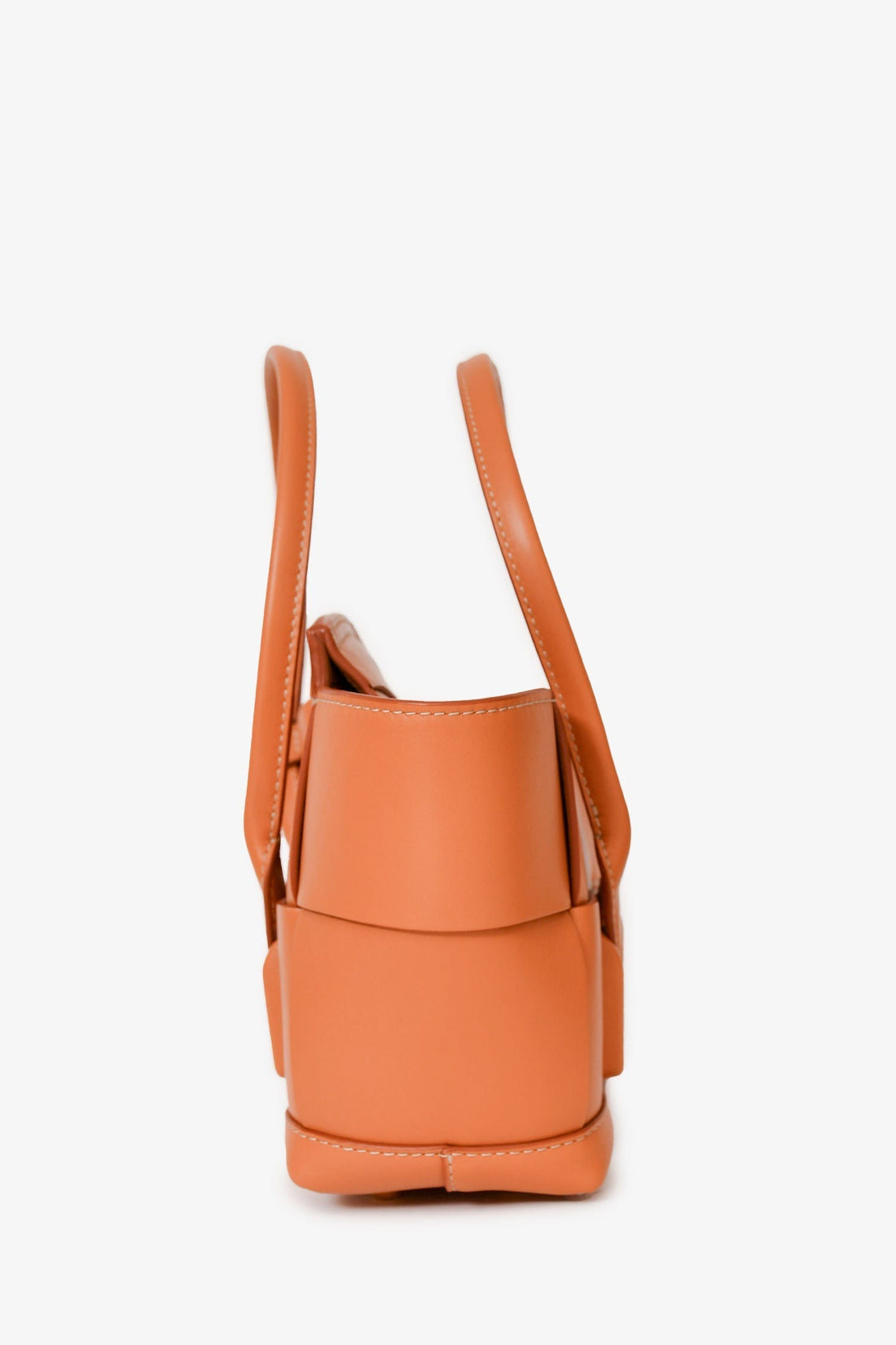 Bottega Veneta Brown Leather IntrESciato Acro CroESbody
