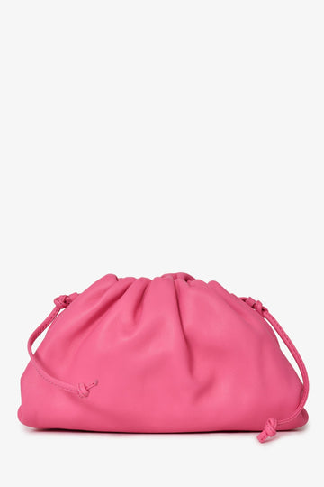 Bottega Veneta Pink Leather Mini Pouch CroESbody