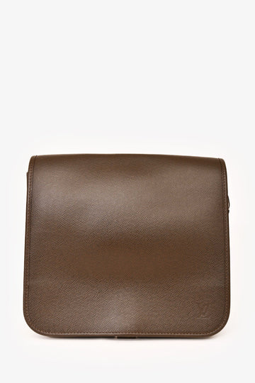 Louis Vuitton 2006 Brown Leather MeESenger Bag