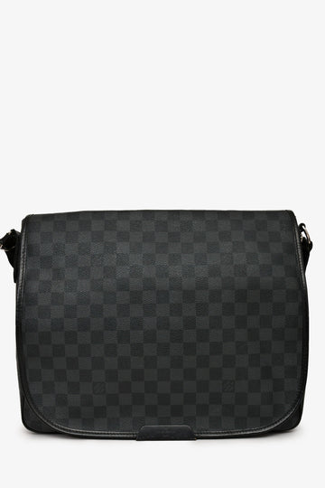Louis Vuitton 2011 Damier Ebene Daniel MM MeESenger Bag (As is)