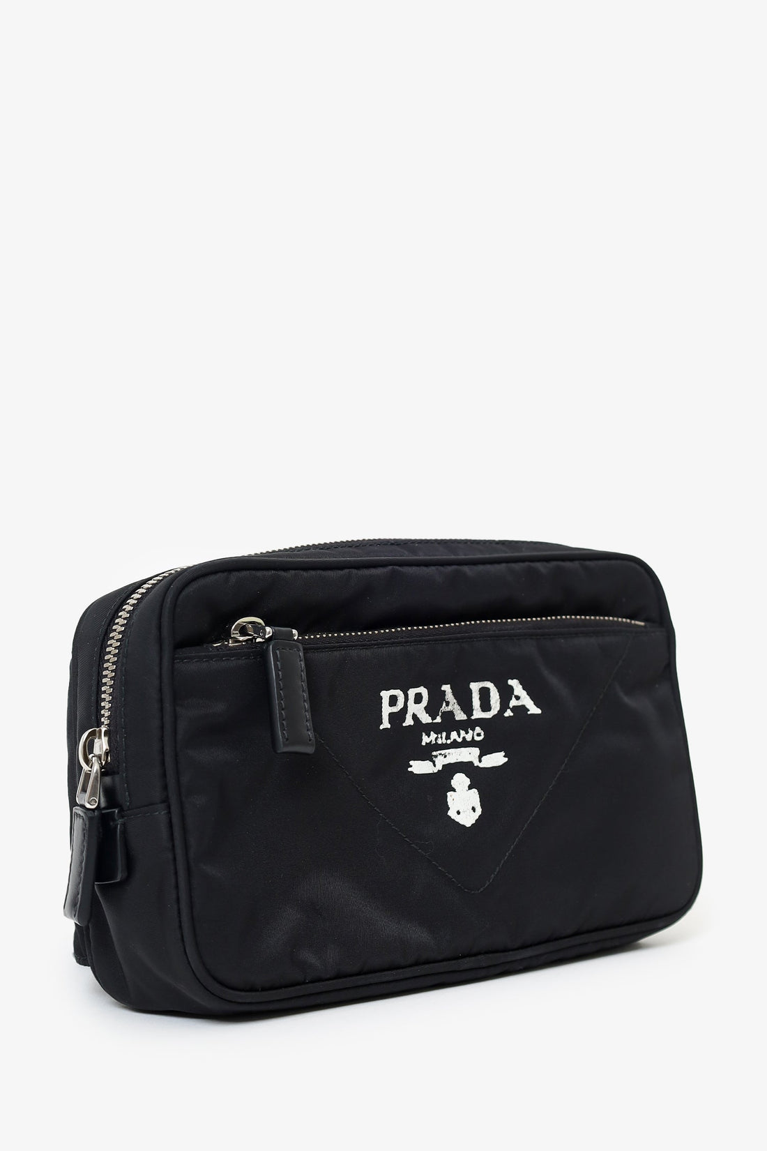 Prada Black Re-Nylon Belt Bag