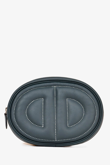 Hermès 2022 Teal Leather 'In The Loop' Belt Bag