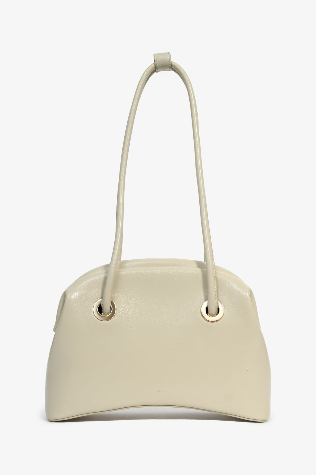 Osoi Beige Magnetic Shoulder Bag