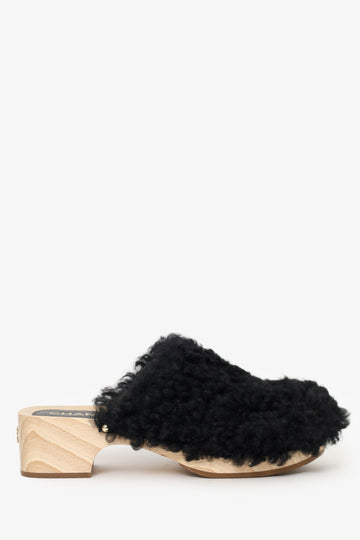 Chanel™ Shearling Clogs Szie 41
