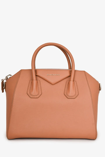 Givenchy Blush Leather Small Antigona with Strap