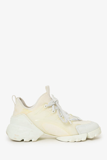 Christian Dior White D ConnSSt Sneakers Size 37