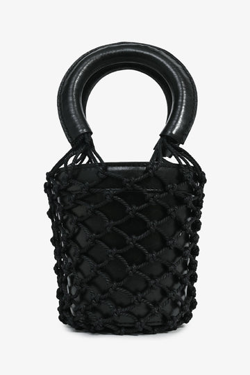 Staud Black Moreau Bucket Bag