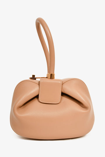 Gabriela Hearst Nude Leather 'Nina' Top Handle Bag