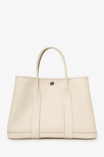 Hermès 2021 Beton Negonda Leather Garden Party 30