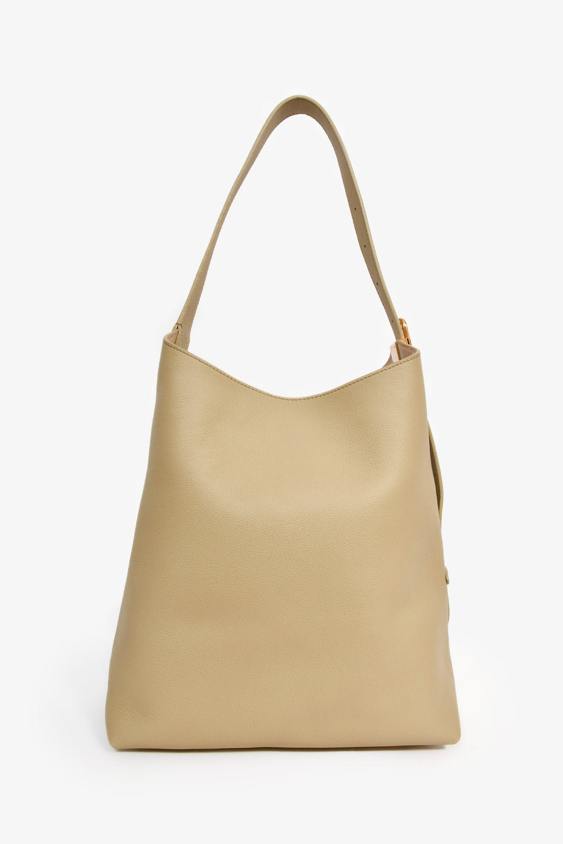Louis Vuitton Sage Green Leather 'Low Key Hobo MM' Shoulder Bag with Monogram Pouch