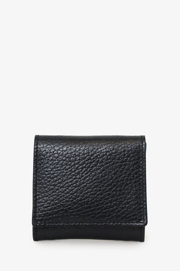 Bally Black Leather Coin Pouch