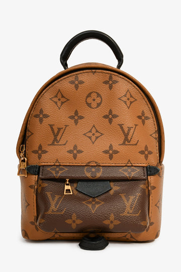 Louis Vuitton 2016 Reverse Monogram Palm Springs Mini Backpack (ONE STRAP)