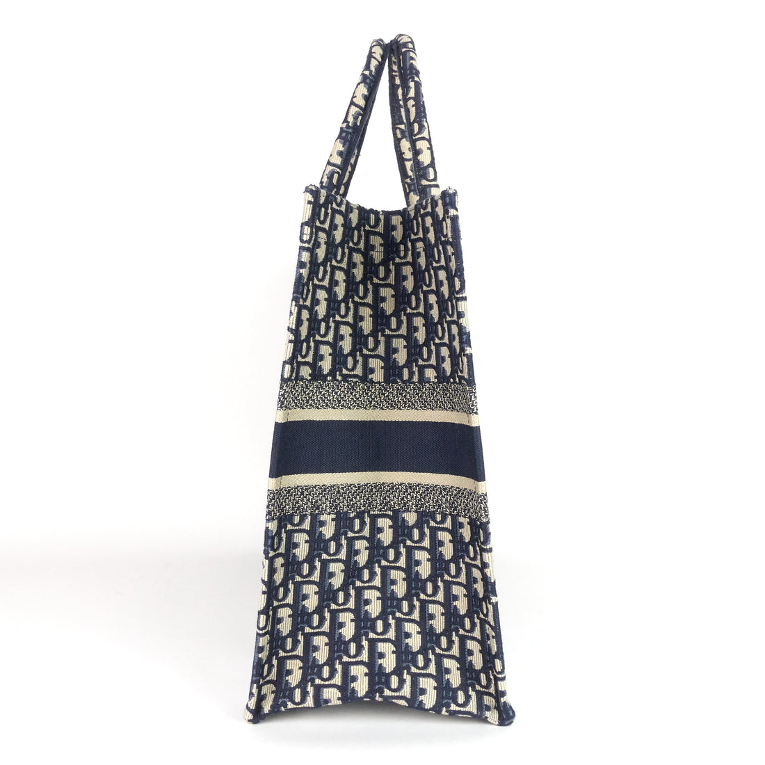Oblique Canvas Book Tote Bag