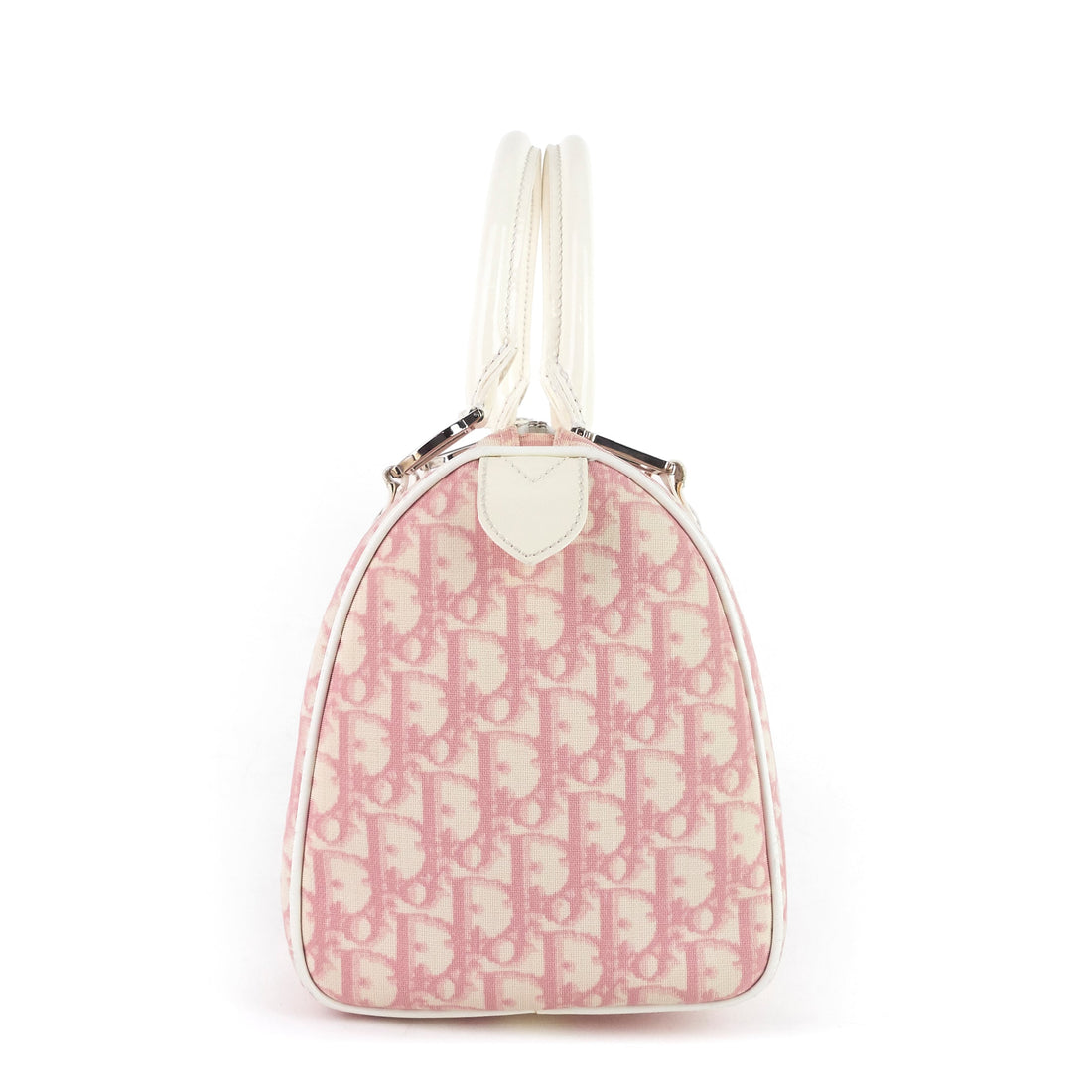 Boston Diorissimo Monogram Canvas Bowling Bag