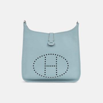 Hermès Hermès - Evelyne GM - Bleu Lin PHW -  - 2012