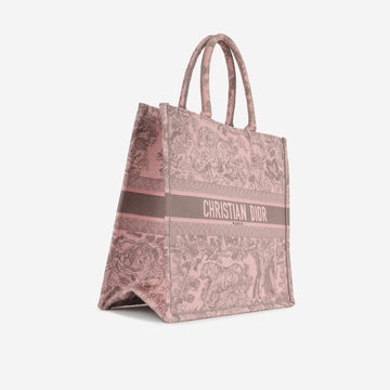 Dior Dior - Large Book Tote - Pink Toile Du Juoy - 2023 -  New