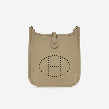 Hermès Evelyne TPM Beige Marfa Clemence GHW (NWT)