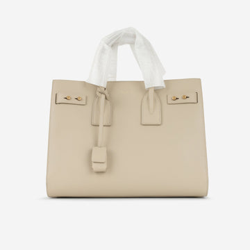 Saint Laurent - Small Sac De Jour - Beige Grained Calfskin GHW -