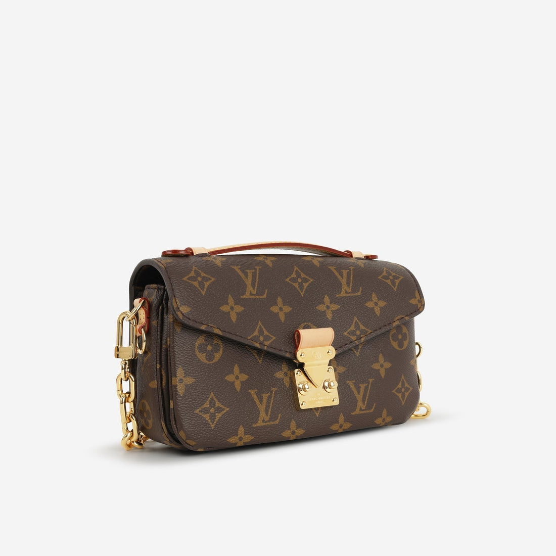 Louis Vuitton Pochette Metis East / West Monogram Canvas GHW