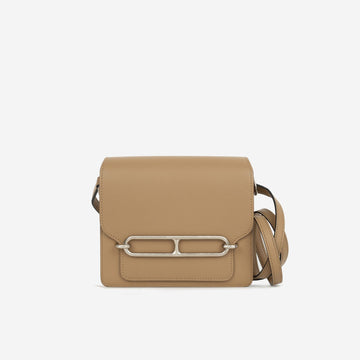 Hermès - Roulis Mini Bag - Chai / Lime Evercolor GHW -  - 2022