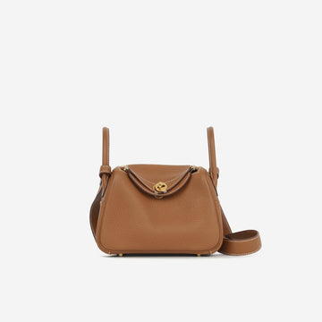 Hermès - Mini Lindy - Gold Clemence GHW -  - 2023
