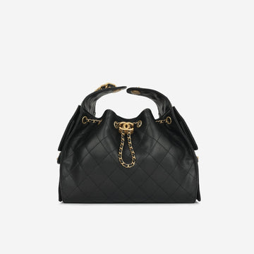 Chanel - Small 25 Hobo - Black Caviar GHW - Pristine - 2025