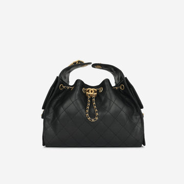 Chanel Chanel Small 25 Hobo - Black Caviar GHW