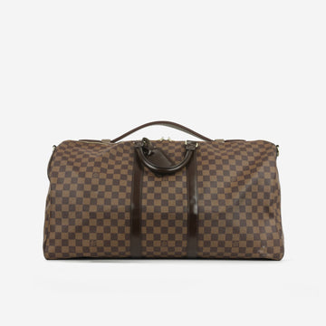 Louis Vuitton Keepall Bandoulière 55 Damier Ebene GHW