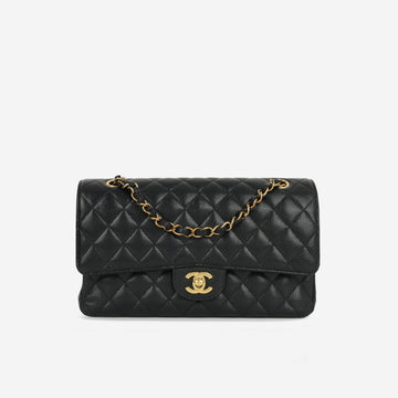 Chanel - Medium Classic Flap - Black Caviar GHW - 2022 -