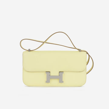 Hermès - Constance Elan - Jaune Milton Epsom PHW - Unused - 2024