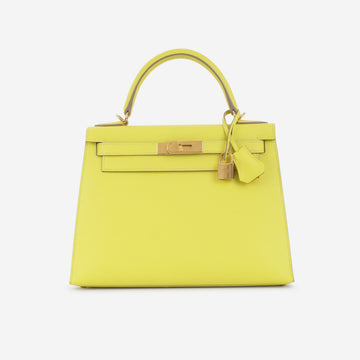 Hermès Kelly 28 - Lime