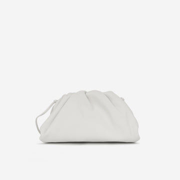 Bottega Veneta Mini Pouch - Chalk Nappa