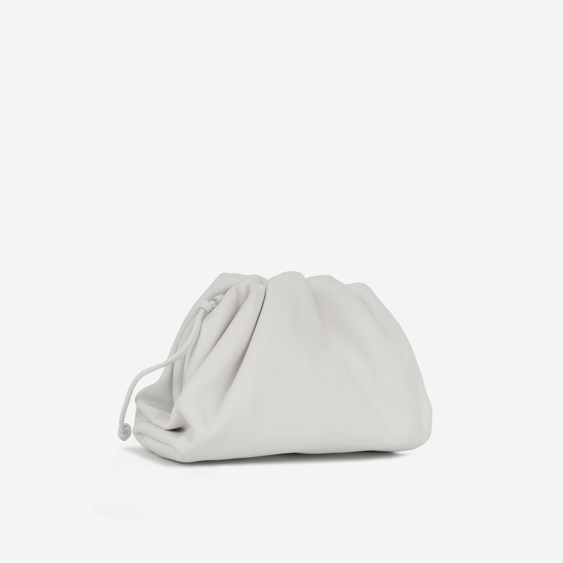 Bottega Veneta Mini Pouch - Chalk Nappa
