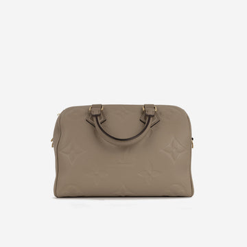Louis Vuitton Speedy 25 Bandoulieré - Beige Empreinte | Gold Hardware