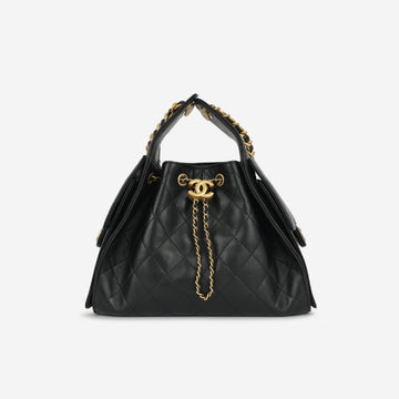 Chanel Chanel Small 25 Hobo - Black Caviar | Gold Hardware (2025)