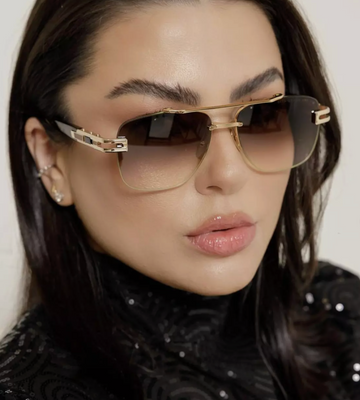 DITA Grand-Evo One Yellow Gold Sunglasses (New)