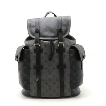 Louis Vuitton  Monogram Eclipse Monogram Reverse Canvas Leather Backpack Shoulder Bag