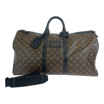 Louis Vuitton Monogram Macassar Waterproof Keepall 55 Bag