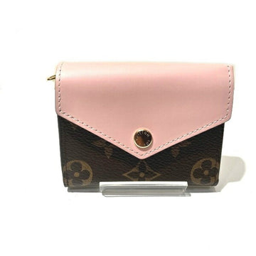 Louis Vuitton Monogram  pink Monogram Wallet (Tri-Fold)