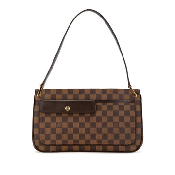 Louis Vuitton  Damier Canvas Pvc Leather Shoulder Bag