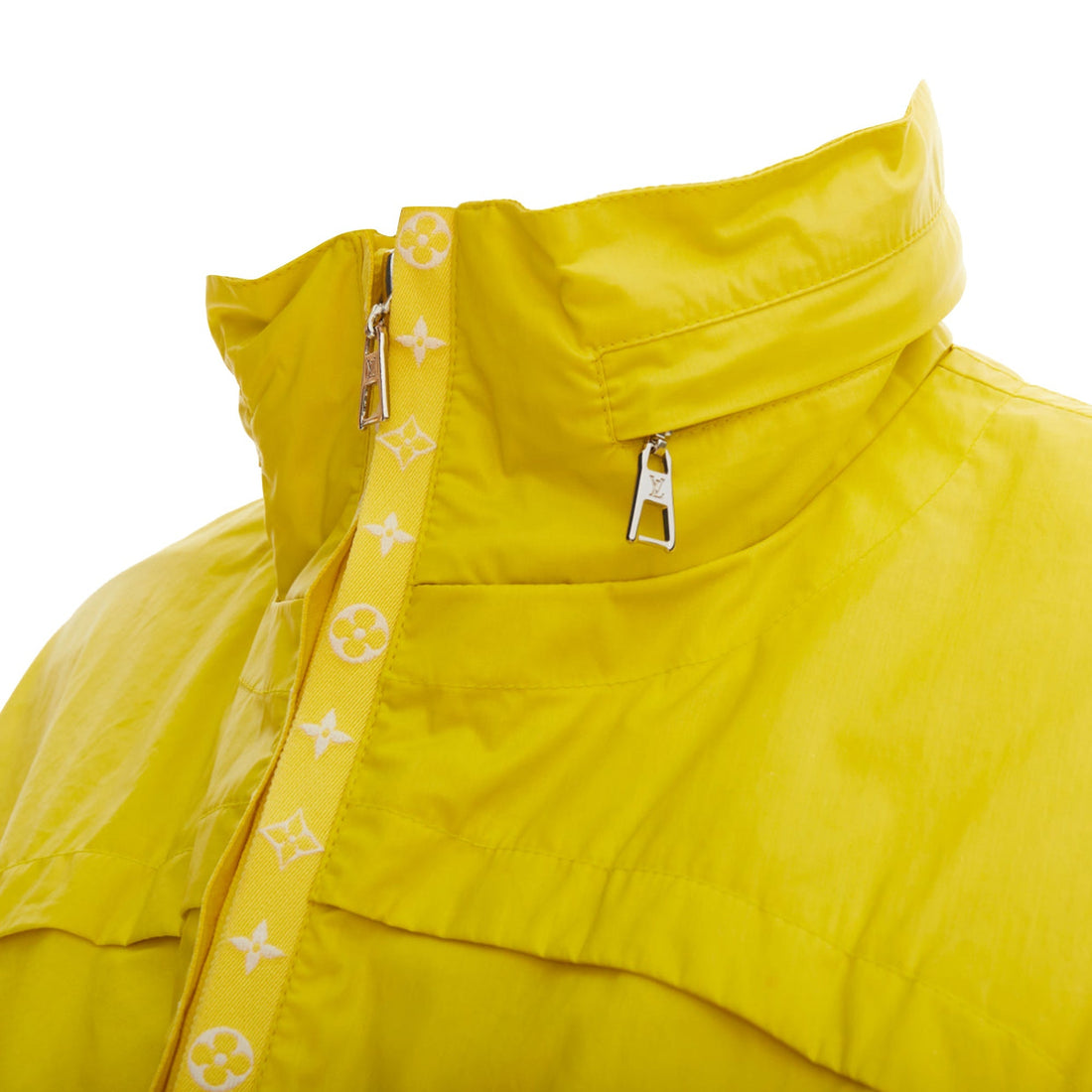 Louis Vuitton Monogram Short Sleeve Zip Up Jacket