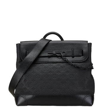 Louis Vuitton  Noir Leather Handbag Shoulder Bag