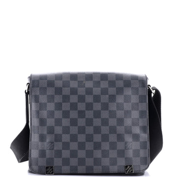 District Messenger Bag Damier Graphite PM