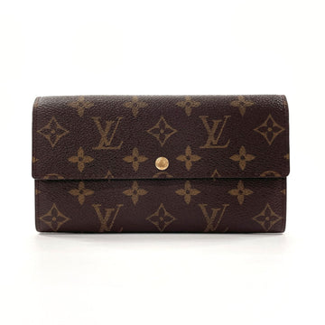 Louis Vuitton  Monogram Monogram Long Wallet (Bi-Fold)