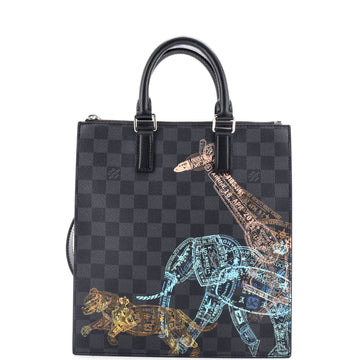 Sac Plat Cross Bag Limited Edition Wild Animals Damier Graphite