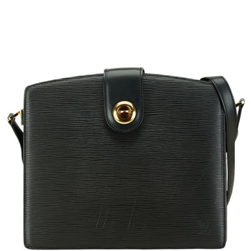 Louis Vuitton Epi  Noir Epi Leather Shoulder Bag