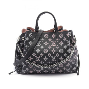 Louis Vuitton  Noir pink Leather Handbag